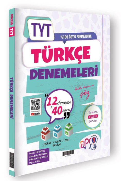 Profesyoneller Karması TYT Türkçe 12 x 40 Deneme