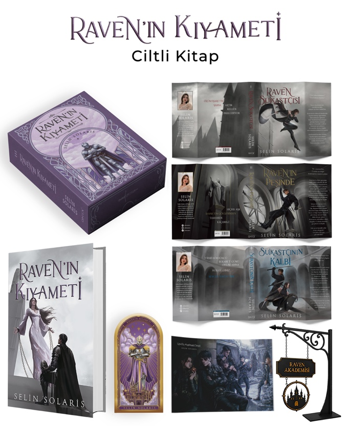 Raven’ın Kıyameti – Raven Akademisi Serisi 3 Kutulu
