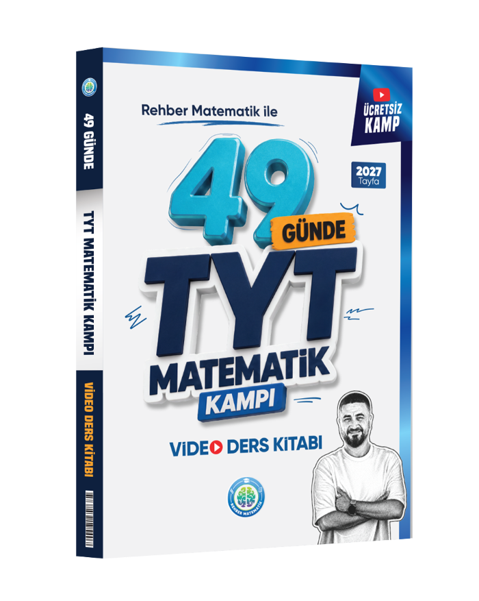 Rehber Matematik 2027 49 Günde TYT Matematik Video Ders Kitabı
