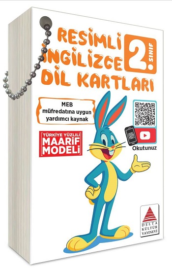 Resimli İngilizce Dil Kartları 2. Sınıf