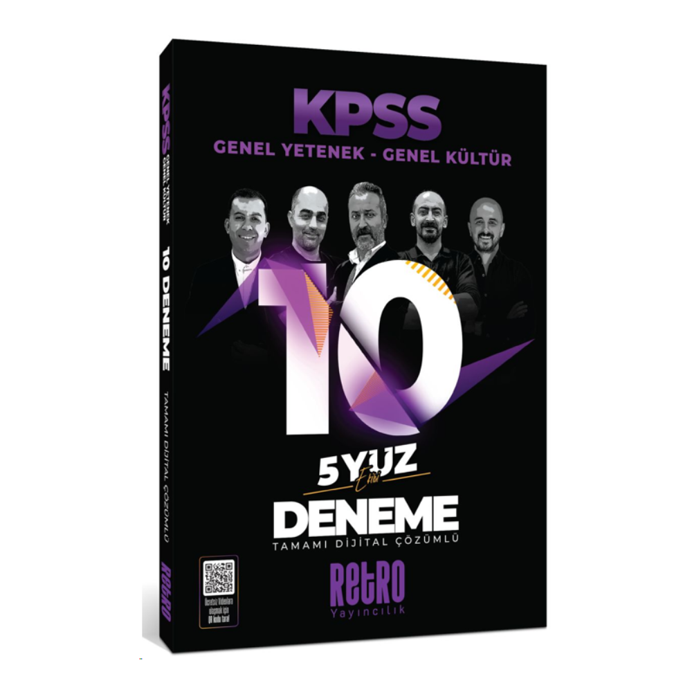 Retro Yayıncılık KPSS Genel Yetenek Genel Kültür 10 Deneme
