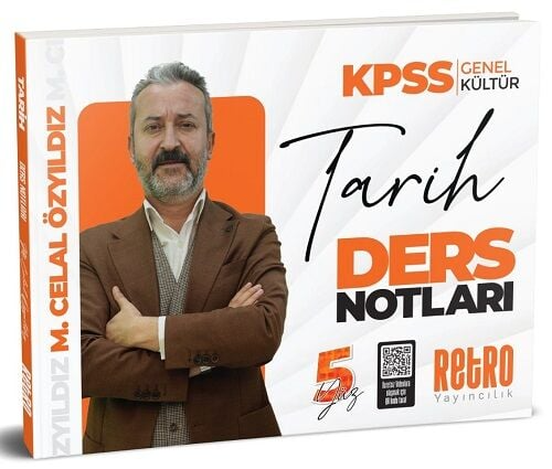 Retro Yayıncılık KPSS Tarih 5 Yüz Ders Notları