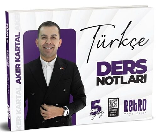 Retro Yayıncılık KPSS Türkçe 5 Yüz Ders Notları