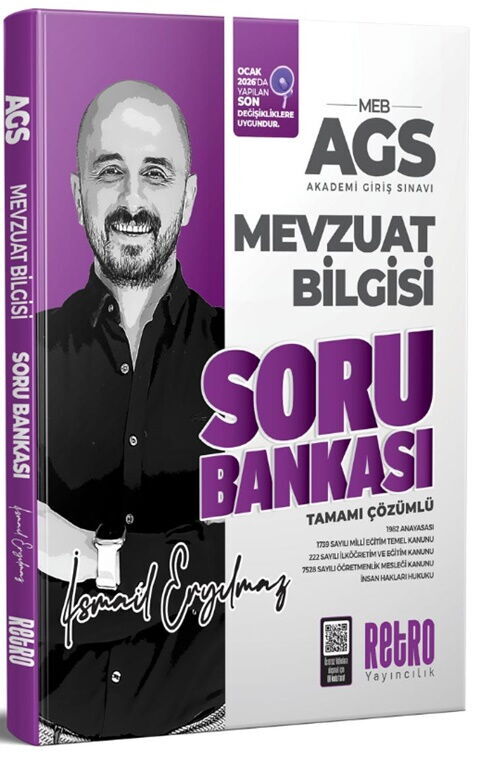 Retro Yayıncılık MEB-AGS Mevzuat Soru Bankası İsmail Eryılmaz