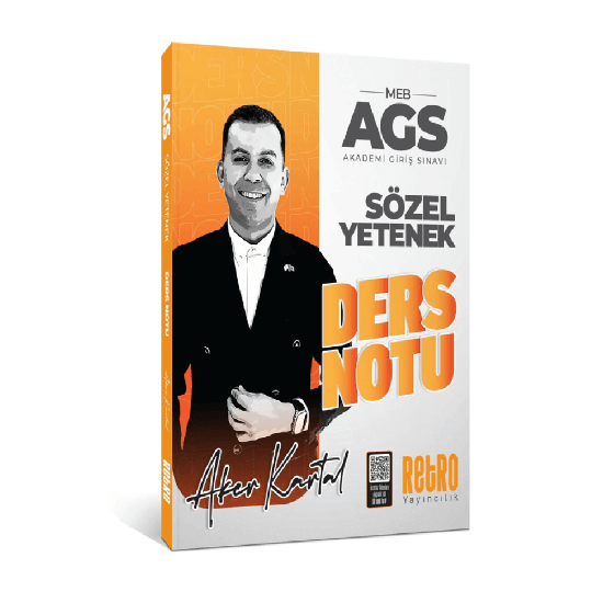 Retro Yayıncılık MEB-AGS Sözel Yetenek Ders Notu Aker Kartal