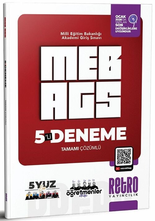 Retro Yayıncılık MEB AGS Tüm Dersler 5 Deneme