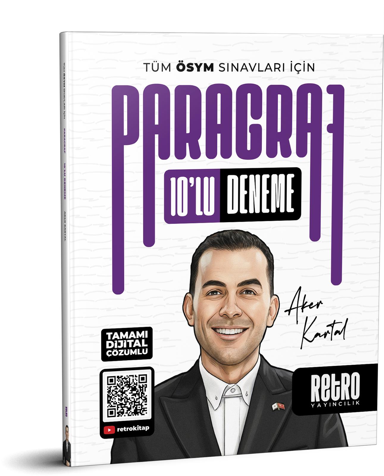 Retro Yayıncılık Tüm ÖSYM Sınavları İçin Paragraf 10 Deneme