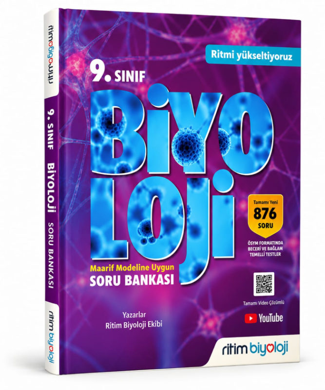 Ritim Biyoloji 9. Sınıf  Biyoloji Soru Bankası