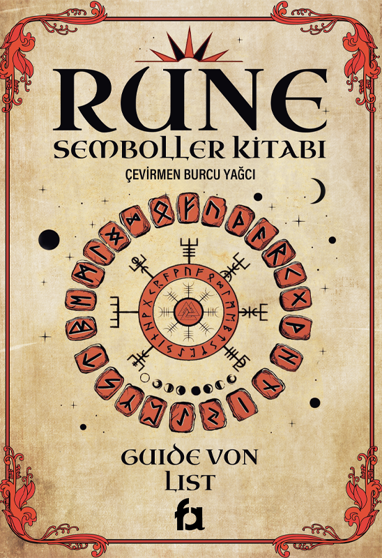 Rune Semboller Kitabı - 25 Adet Ham Ahşap Rune Sembolü Hediye