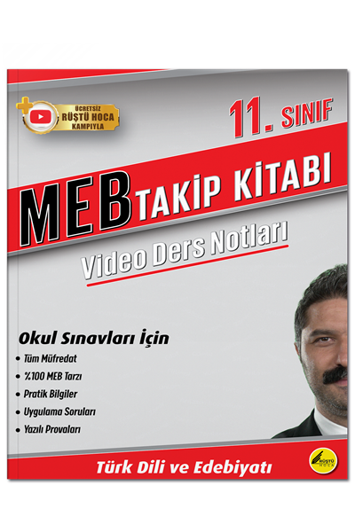 Rüştü Hoca 11. Sınıf Türk Dili ve Edebiyatı MEB Takip Kitabı