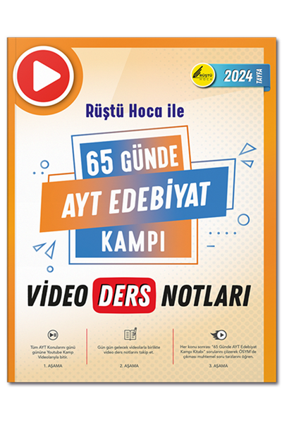 Rüştü Hoca 65 Günde Ayt Edebiyat Video Ders Notları
