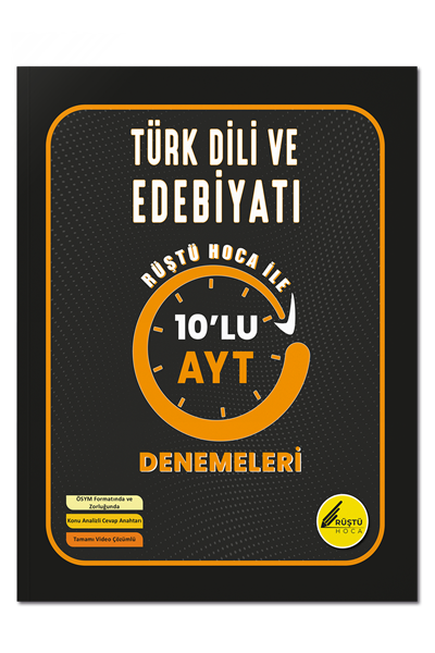 Rüştü Hoca Türk Dili ve Edebiyatı 10 AYT Denemeleri