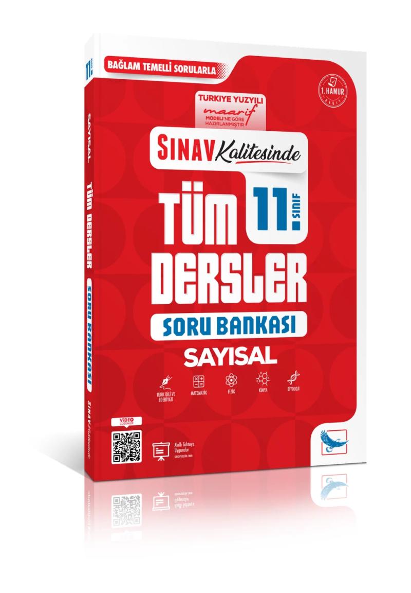 Sınav Yayınları 11. Sınıf Sayısal Tüm Dersler Soru Bankası