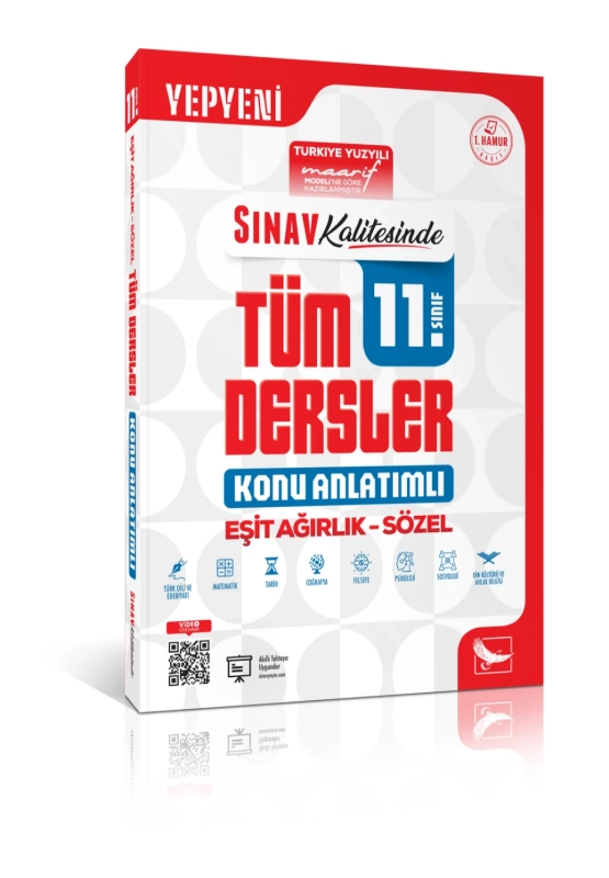 Sınav Yayınları 11. Sınıf Eşit Ağırlık Sözel Tüm Dersler Konu Anlatımlı