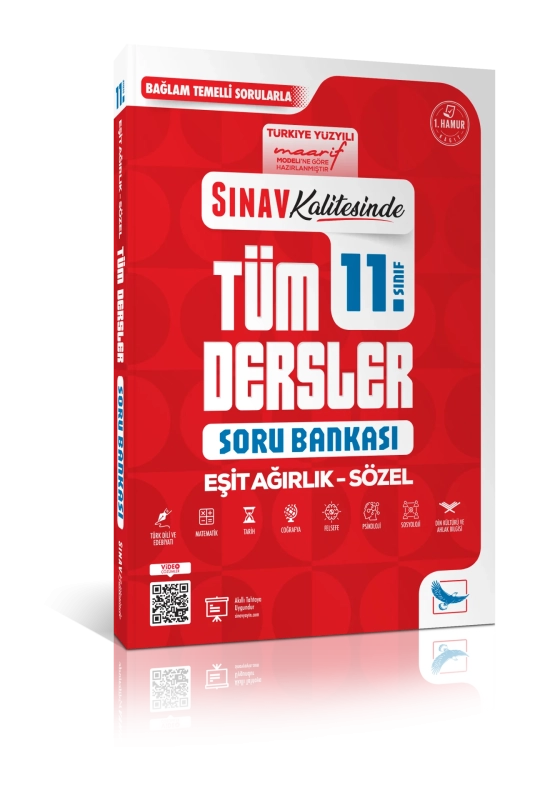 Sınav Yayınları 11. Sınıf Eşit Ağırlık Sözel Tüm Dersler Soru Bankası