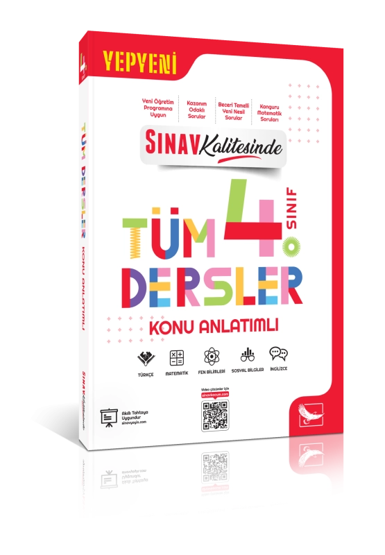 Sınav Yayınları 4. Sınıf Tüm Dersler Konu Anlatımlı