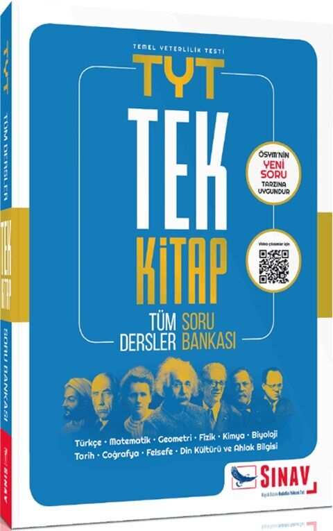 Sınav Yayınları TYT Tüm Dersler Tek Kitap Soru Bankası