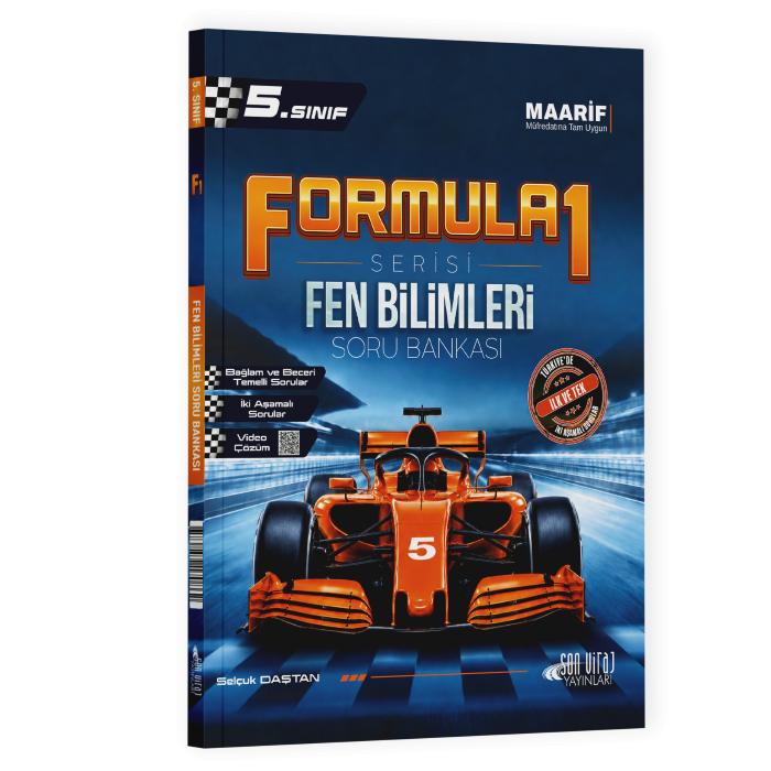 Son Viraj Yayınları 5. Sınıf Fen Bilimleri Formula 1 Soru Bankası