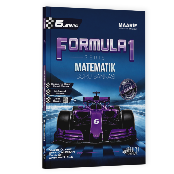 Son Viraj Yayınları 6. Sınıf Matematik Formula 1 Soru Bankası