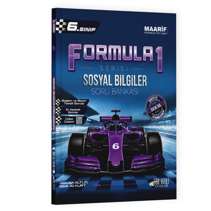 Son Viraj Yayınları 6. Sınıf Sosyal Bilgiler Formula 1 Soru Bankası