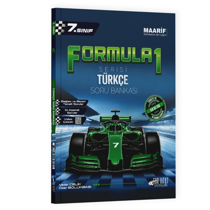 Son Viraj Yayınları 7. Sınıf Türkçe Formula 1 Soru Bankası