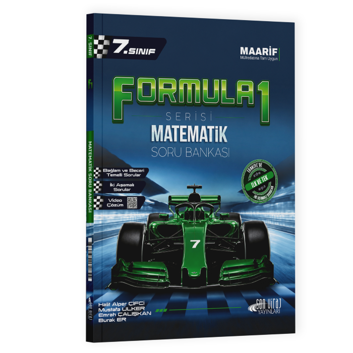 Son Viraj Yayınları 7. Sınıf Matematik Formula 1 Soru Bankası