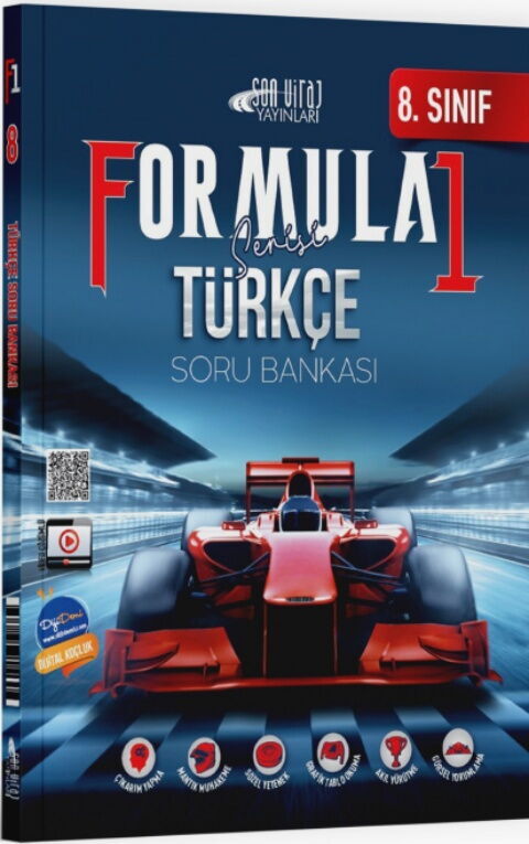Son Viraj Yayınları LGS 8. Sınıf Türkçe Formula 1 Soru Bankası