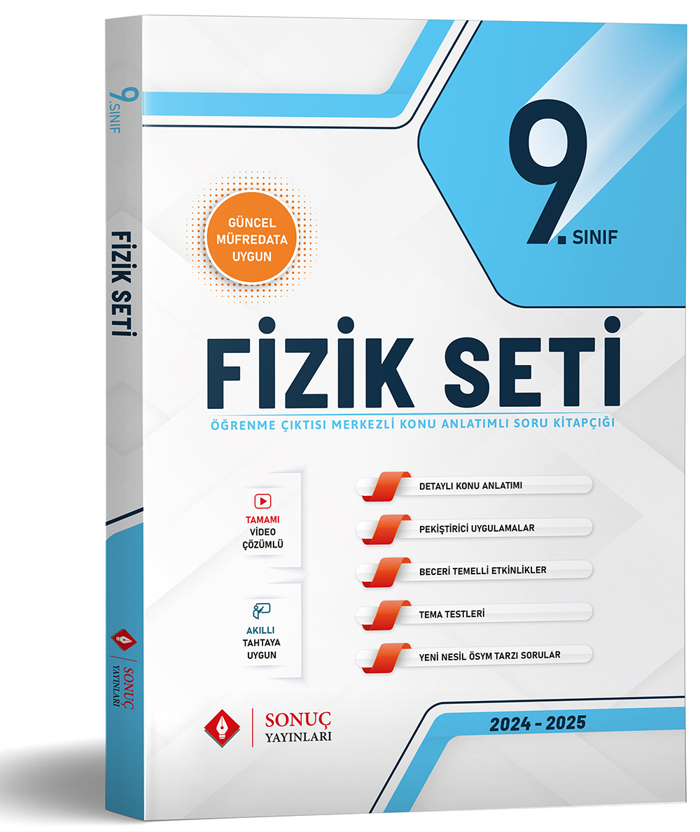 Sonuç Yayınları 9. Sınıf  Fizik Seti