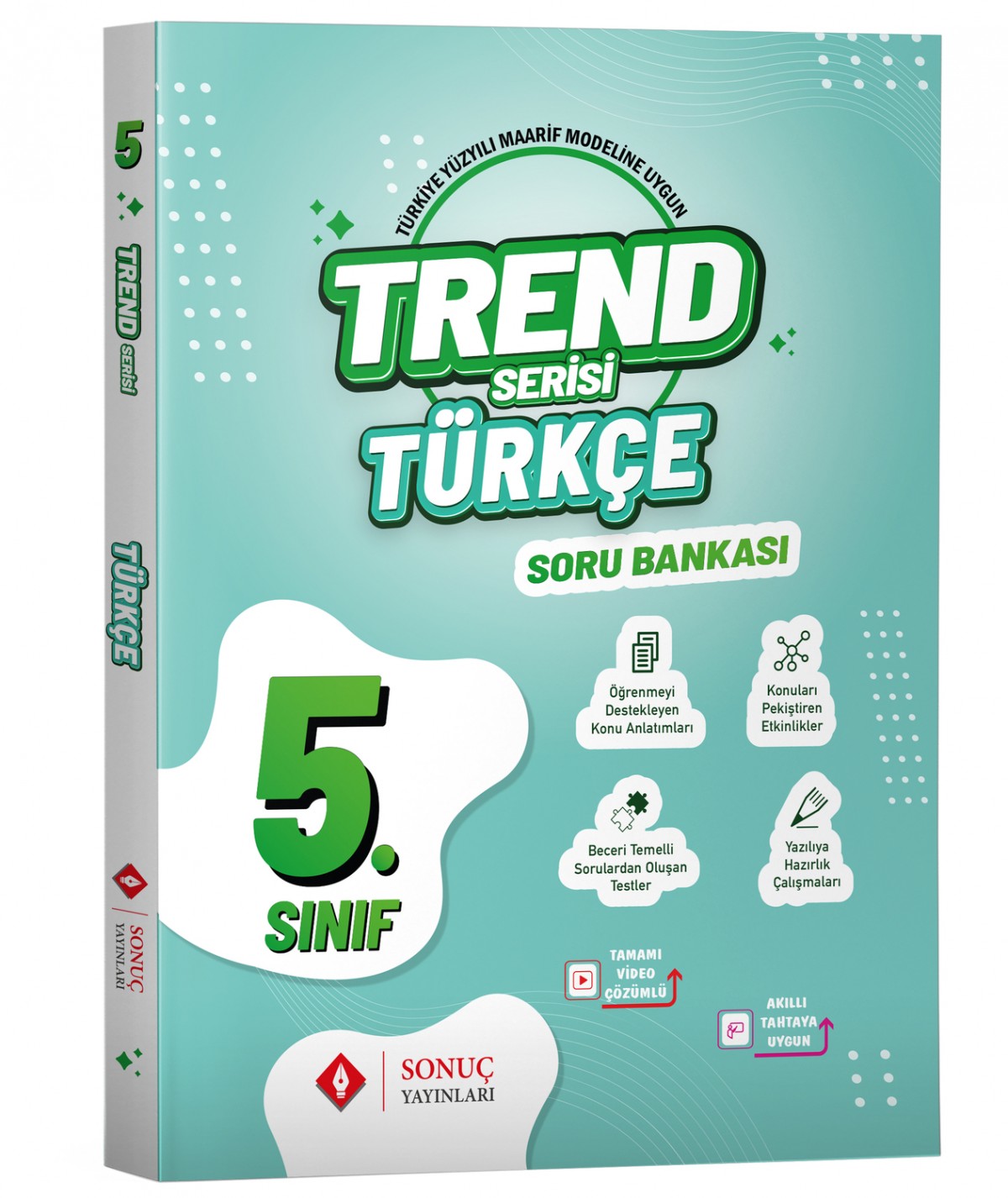 Sonuç Yayınları Trend Serisi 5. Sınıf  Türkçe Soru Bankası