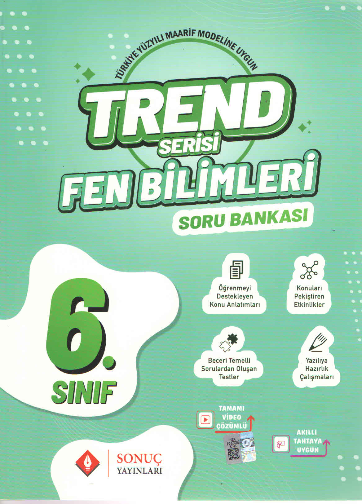 Sonuç Yayınları Trend Serisi 6. Sınıf Fen Bilimleri Soru Bankası