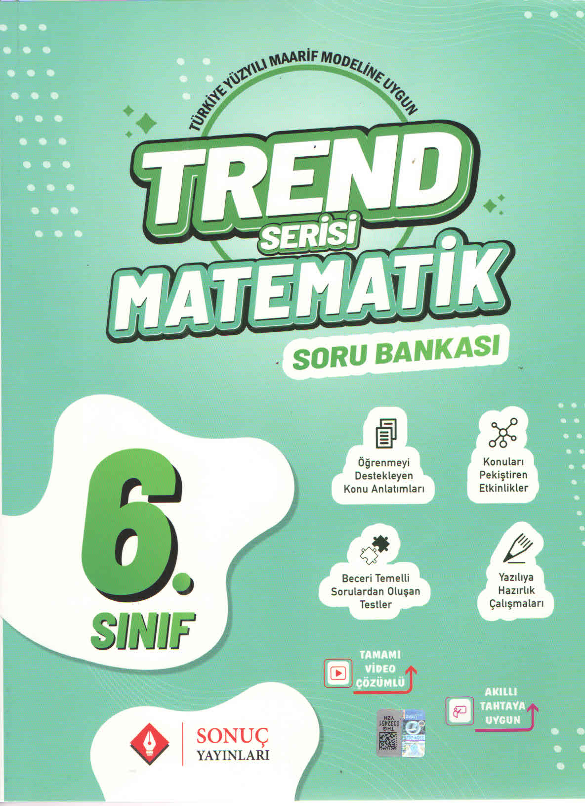 Sonuç Yayınları Trend Serisi 6. Sınıf Matematik Soru Bankası
