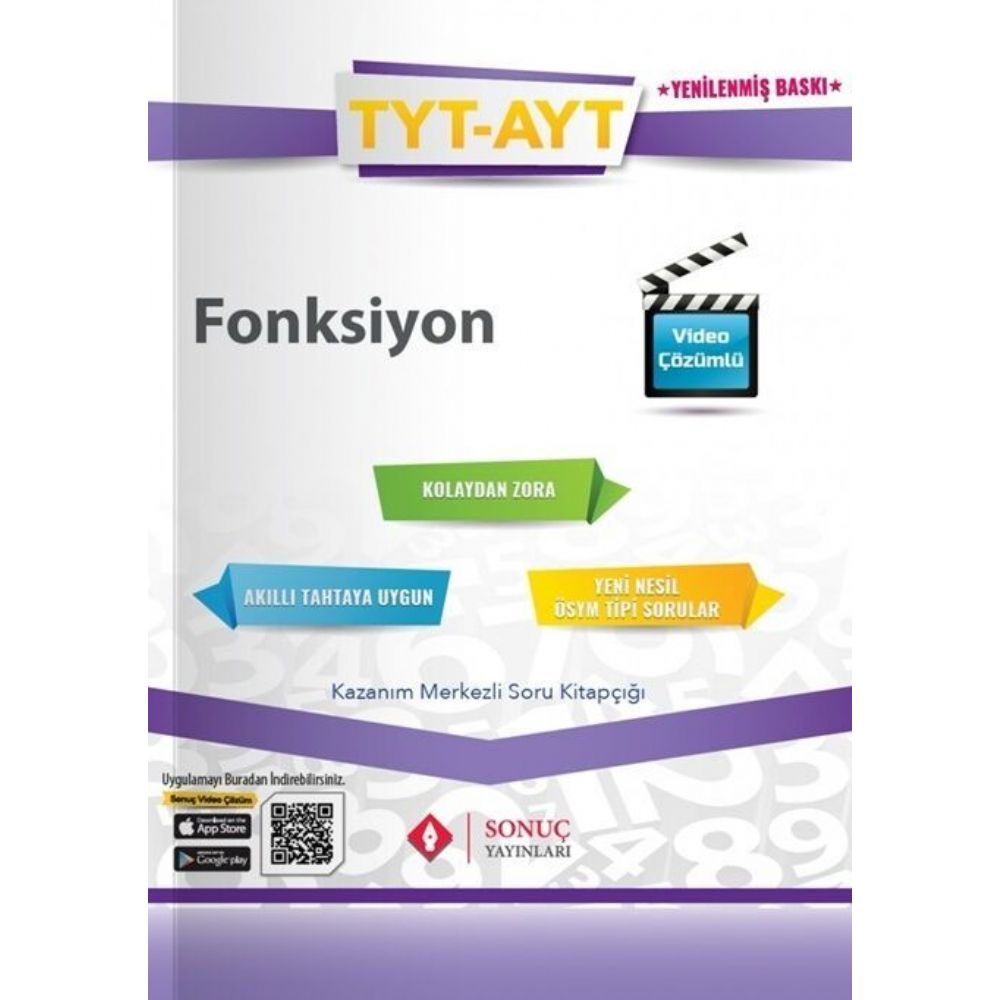 Sonuç Yayınları Tyt Ayt Fonksiyon Fasikülü