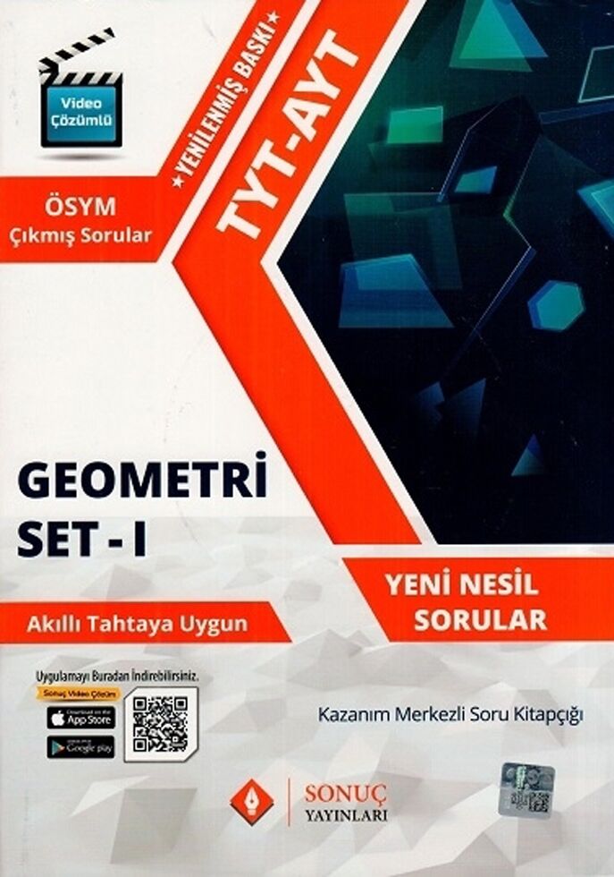 Sonuç Yayınları Tyt Ayt Geometri Seti 1