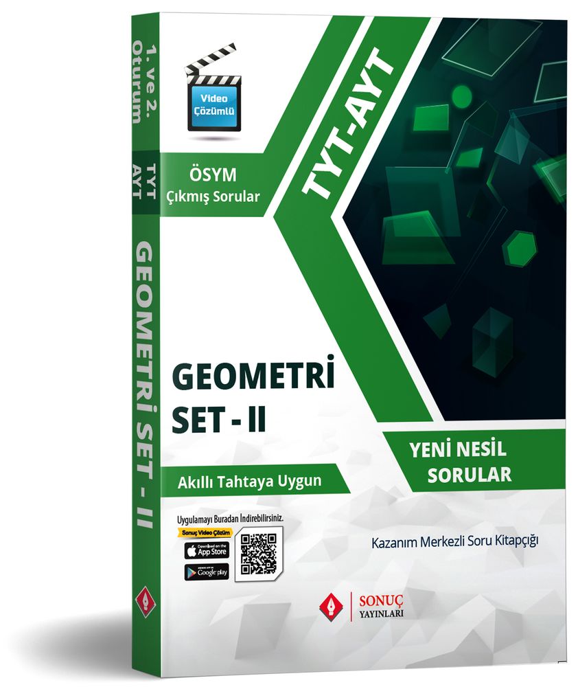Sonuç Yayınları Tyt Ayt Geometri Seti  2