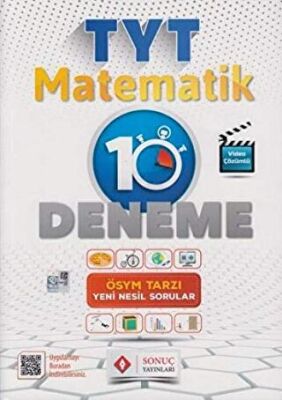 Sonuç Yayınları TYT Matematik 10 Deneme