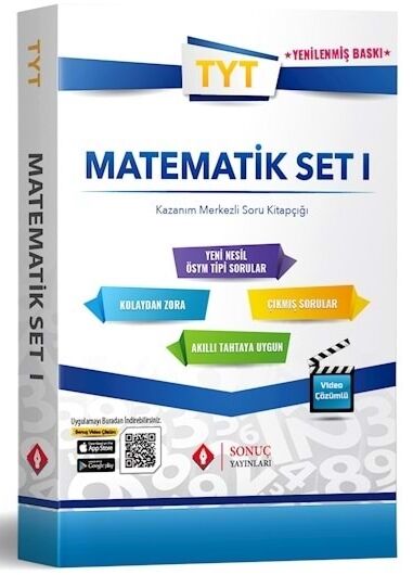 Sonuç Yayınları Tyt Matematik Seti 1