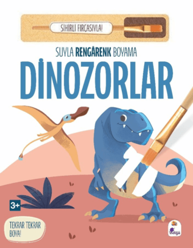 Suyla Rengarenk Boyama - Dinozorlar (Sihirli Fırçasıyla)