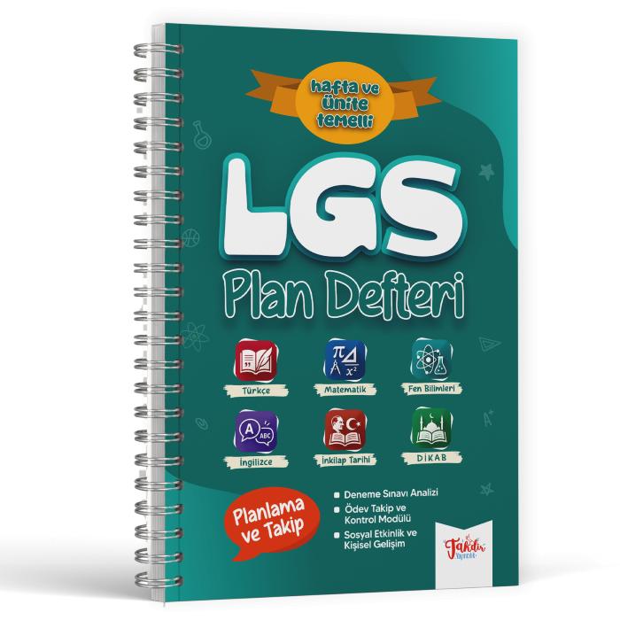 Takdir Yayınları LGS 8. Sınıf  Maarif Plan Defteri