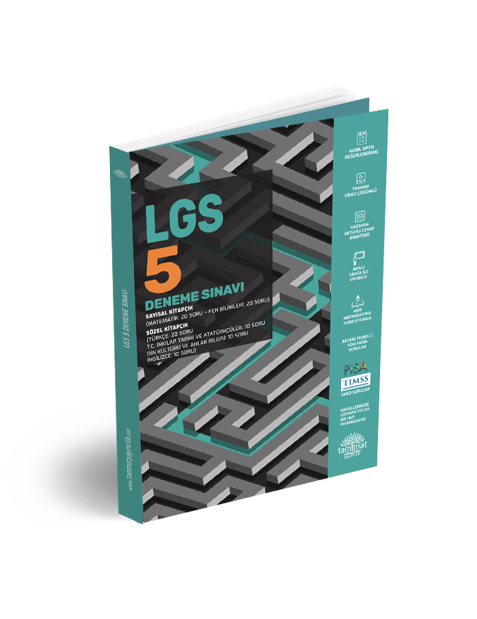 Tammat Yayıncılık Lgs 8. Sınıf 5 Deneme