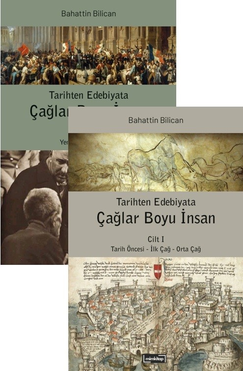 Tarihten Edebiyata Çağlar Boyu İnsan - (2 Cilt Takım)