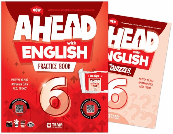Team ELT Publishing 6. Sınıf Ahead with English 6 Practice Book (+Quizzes)