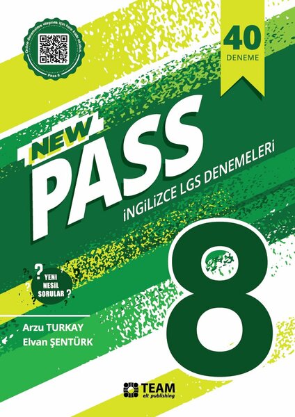 Team Elt Publishing LGS 8. Sınıf  İngilizce Pass 40 Deneme