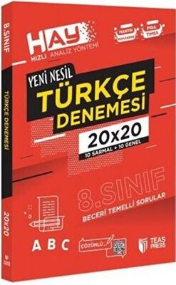Teas Press Lgs 8. Sınıf Türkçe Hay Branş Deneme Kampanya