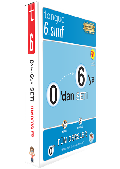 Tonguç Akademi 0'dan 6'ya Konu Anlatımlı Soru Bankası Seti