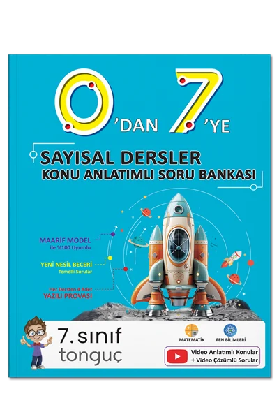 Tonguç Akademi 0'dan 7'ye Sayısal Konu Anlatımlı Soru Bankası