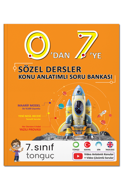 Tonguç Akademi 0'dan 7'ye Sözel Konu Anlatımlı Soru Bankası