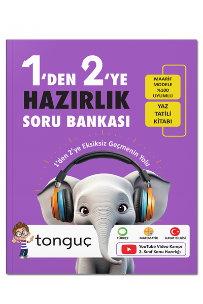 Tonguç Akademi 1'den 2'ye Hazırlık Kitabı