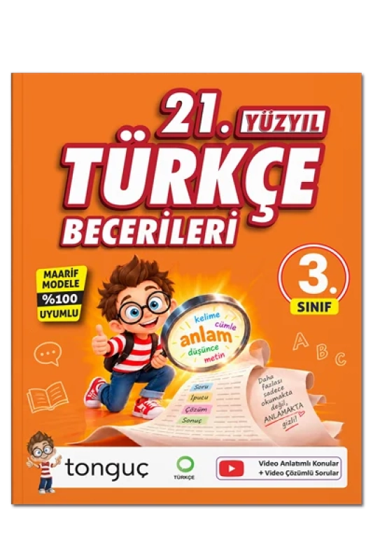 Tonguç Akademi 3. Sınıf 21. Yüzyıl Türkçe Becerileri