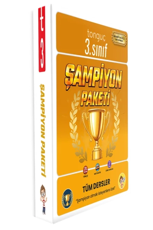Tonguç Akademi 3. Sınıf Şampiyon Paketi