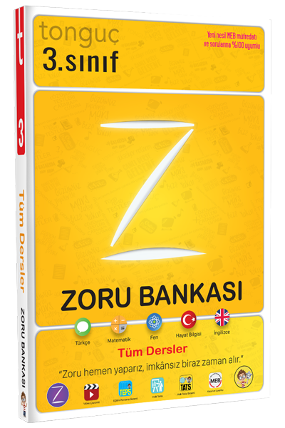 Tonguç Akademi 3. Sınıf Tüm Dersler Zoru Soru Bankası